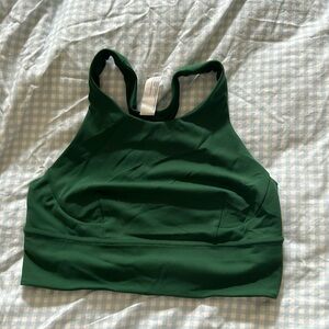 Lululemon Sports Bra Everglade Green